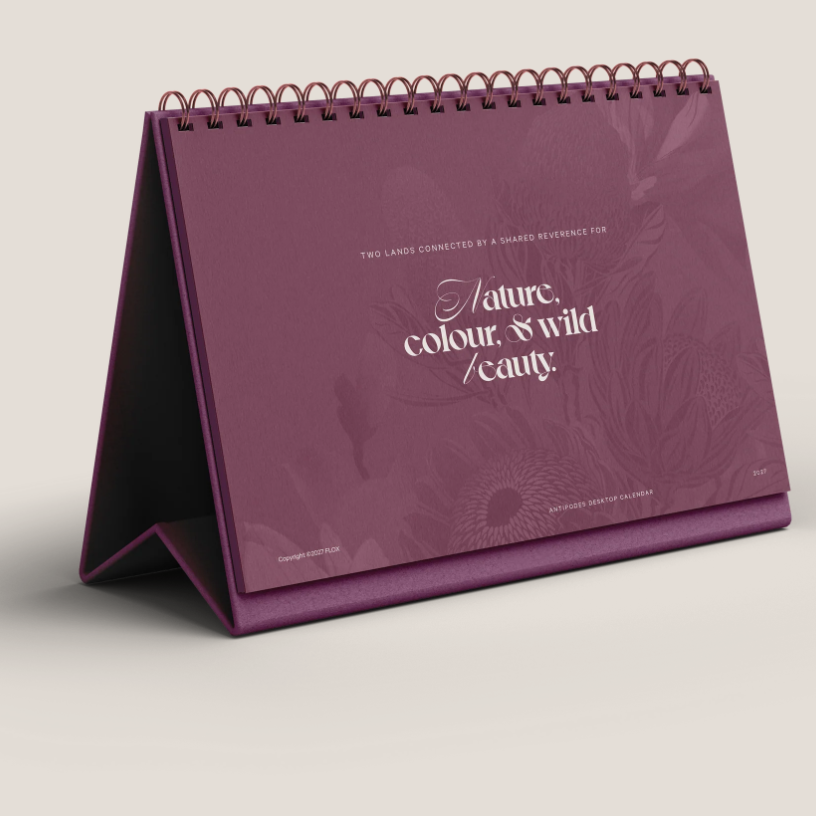 Antipodes 2027 Desktop Calendar
