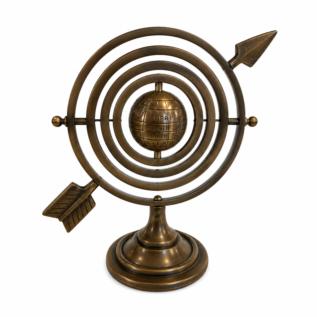Bronze armillary sphere
