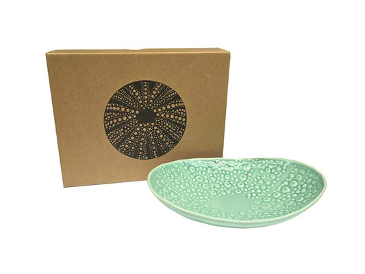 small medium bowl for herbs, spices or salts with a kina textured pattern 