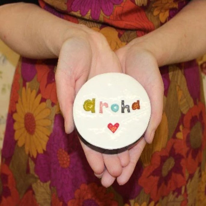 Ceramic Wall Disc AROHA