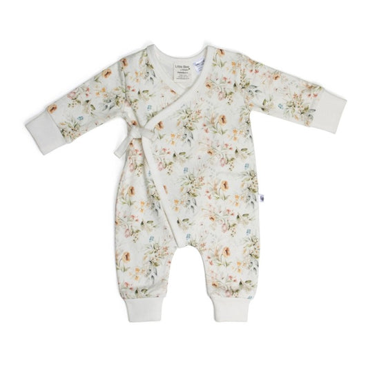 Little Bee Babygrow Floral