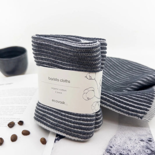 Ecovask Barista Cloth 2pk Graphite