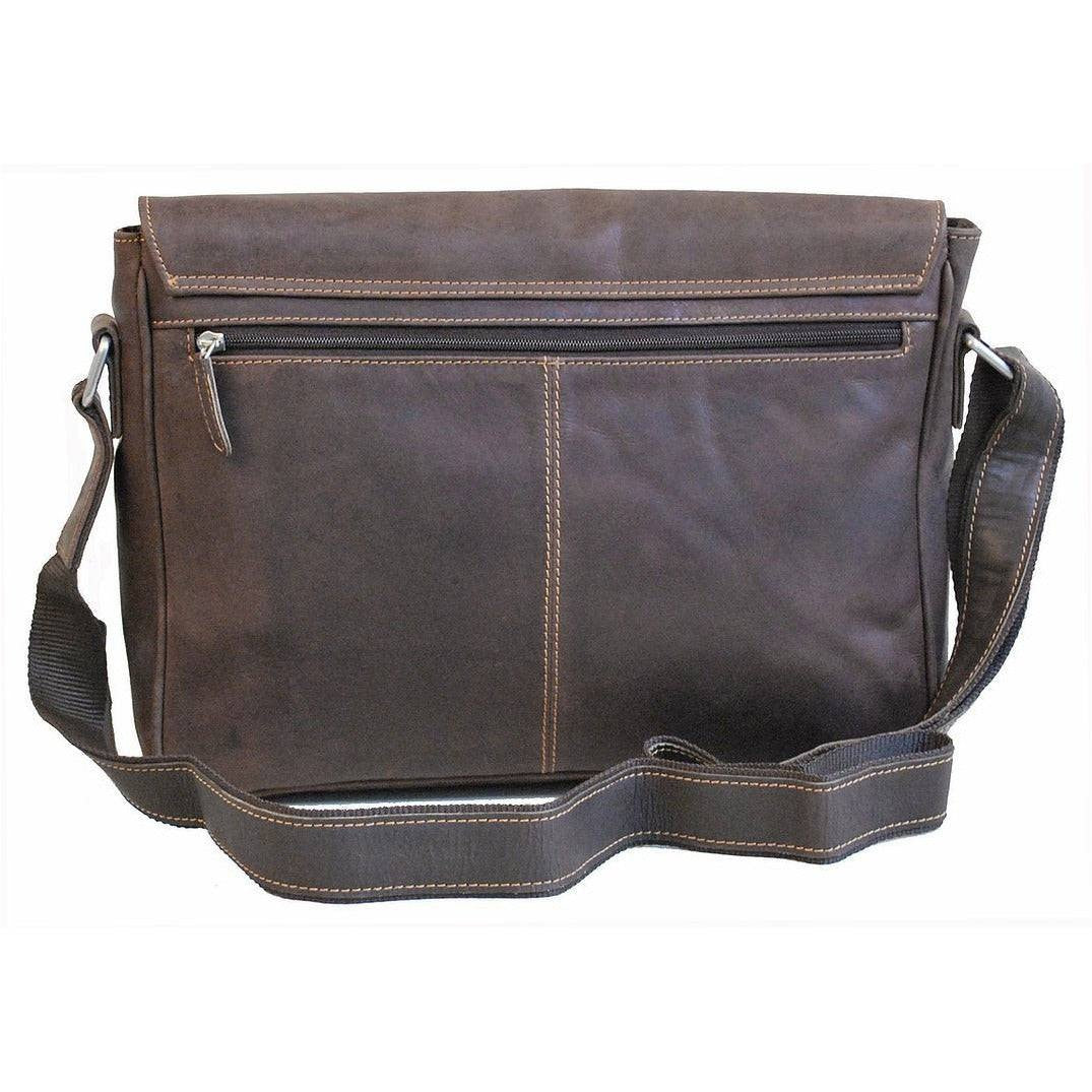 Leather Laptop Bag Berlin - Brown