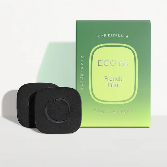 Ecoya car diffuser pod in French Pear scent