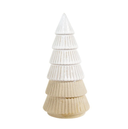 Ceramic Tree Grey/White Medium