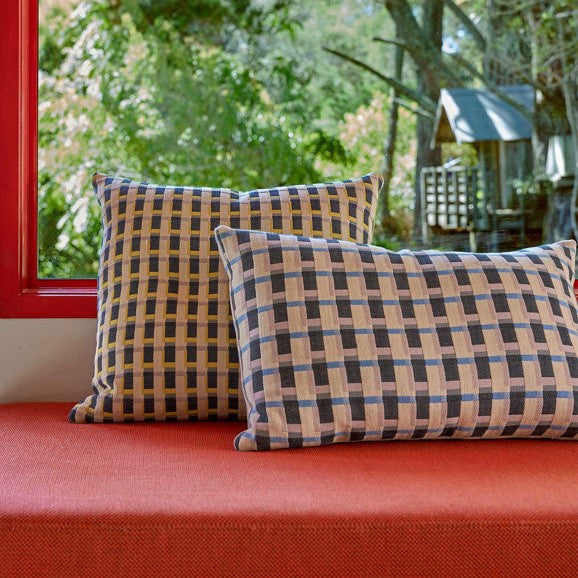 Citta Civic Cushion 60x40 Cornflower/Multi