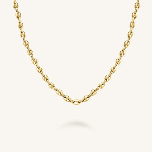 Rosefield Coffee Bean Necklace Gold