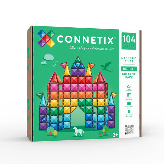 Connetix Bright Creative Pack 104pc