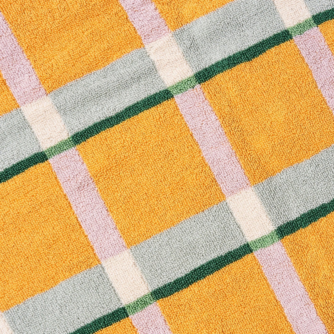 Cozumel Beach Towel Satsuma/Multi