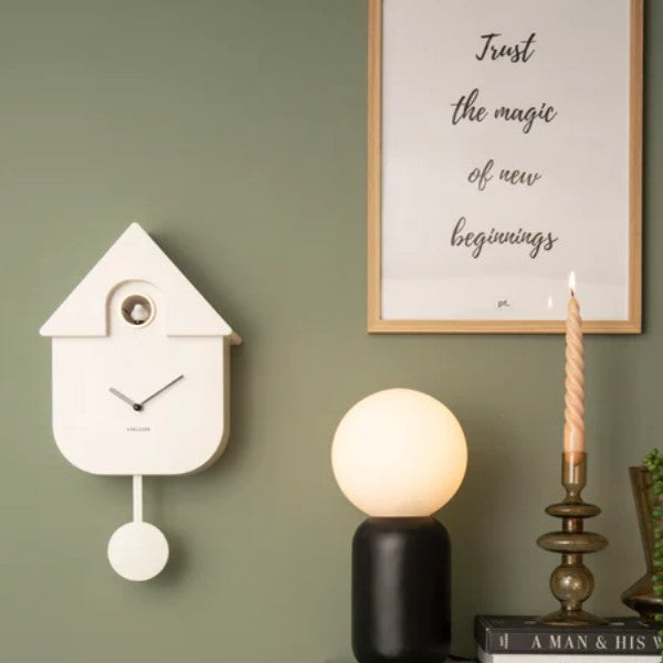 Karlsson Modern Cuckoo Clock White