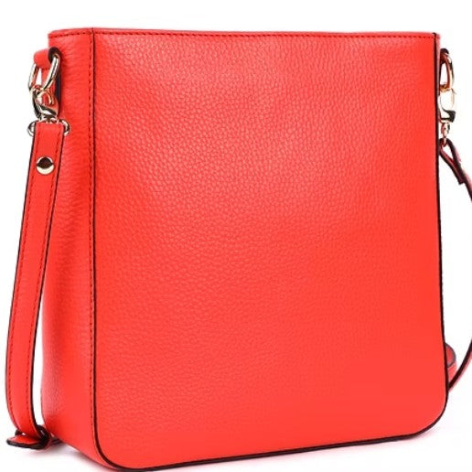 Rugged Hide Darwin Leather Bag Mandarin