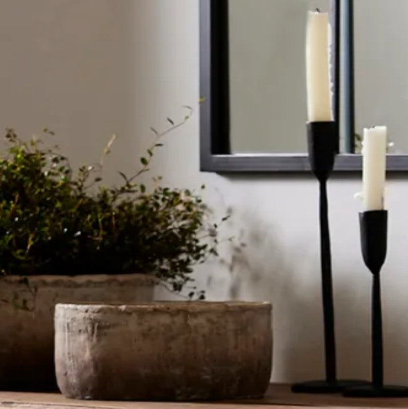 cast iron candle holder 