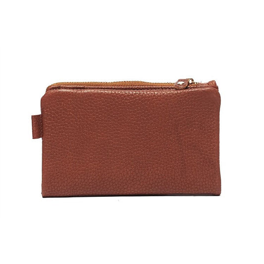 Rugged Hide Di leather wallet Tan