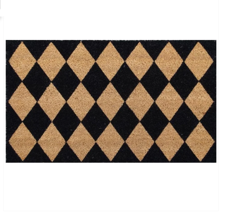 Diamond Coir Doormat