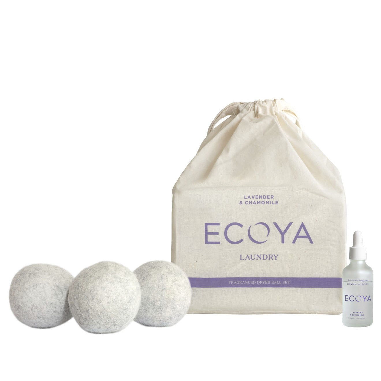 Ecoya Dryer Balls Lavender and Chamomile