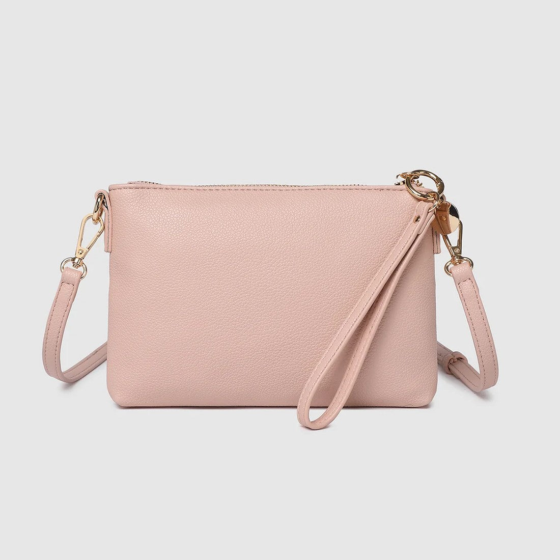 Pink crossbody bag