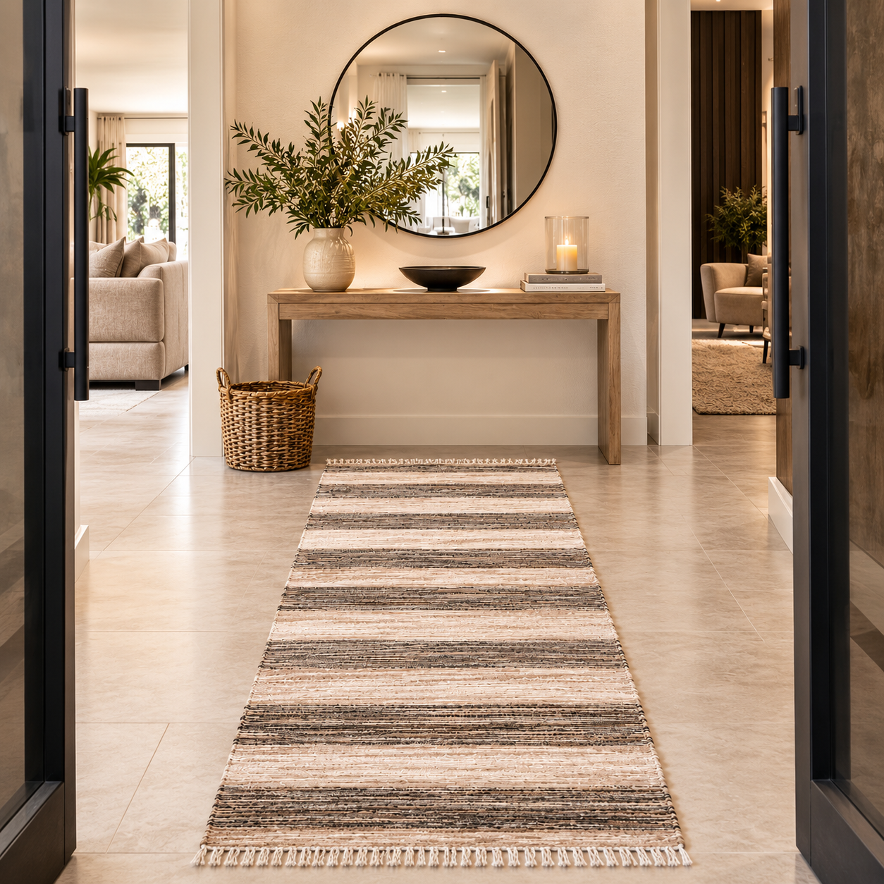 Juliette Black & Natural Runner
