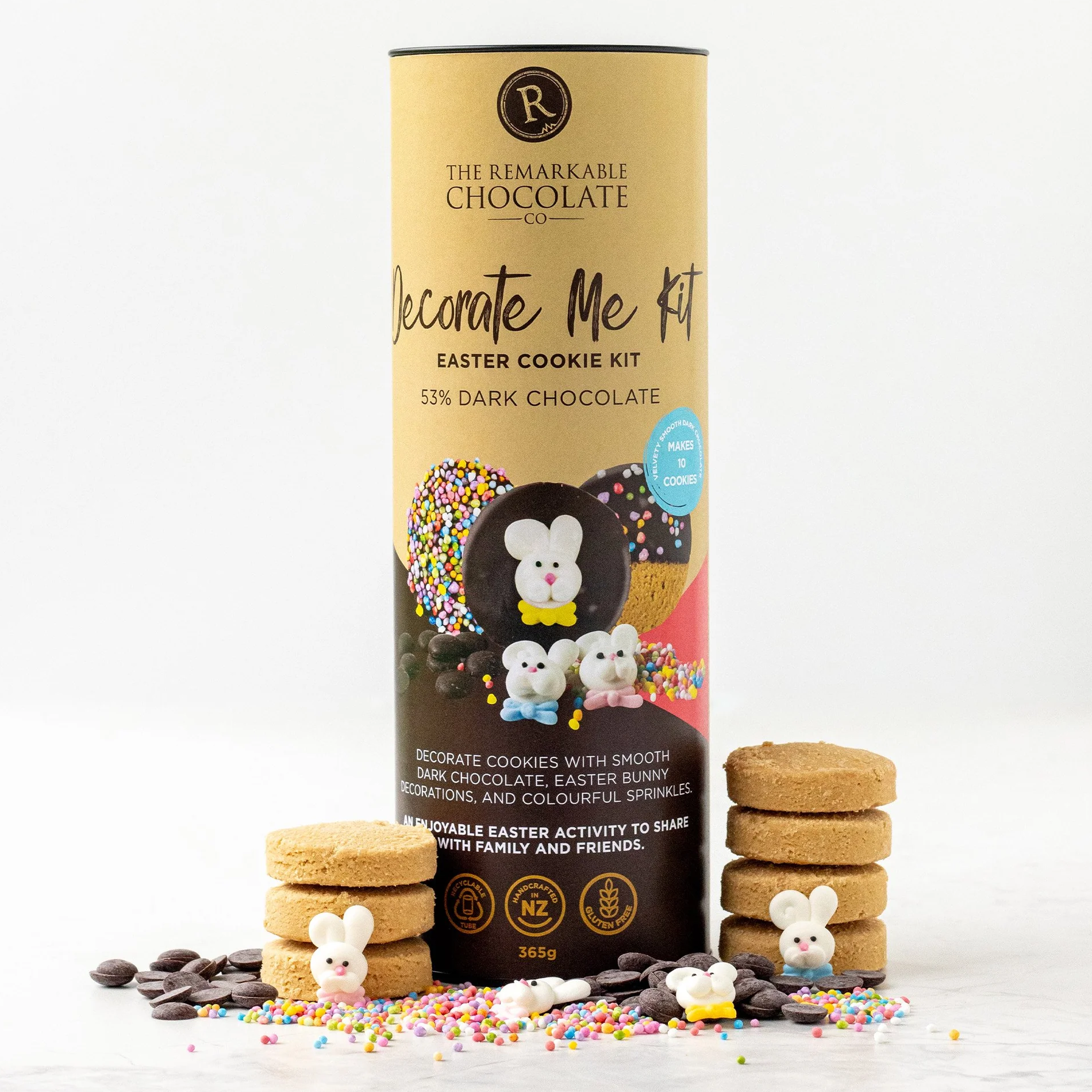 Decorate Me Kit Easter cookie kit packaging