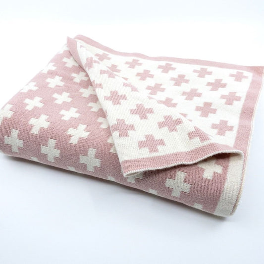 Cot/Buggy Blanket Peony