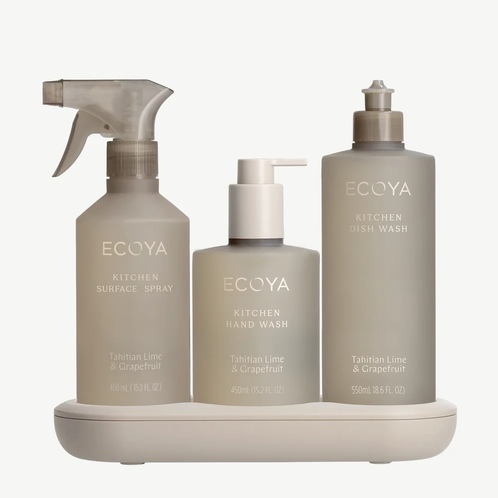 Ecoya Kitchen Gift Set Tahitian Lime & Grapefruit