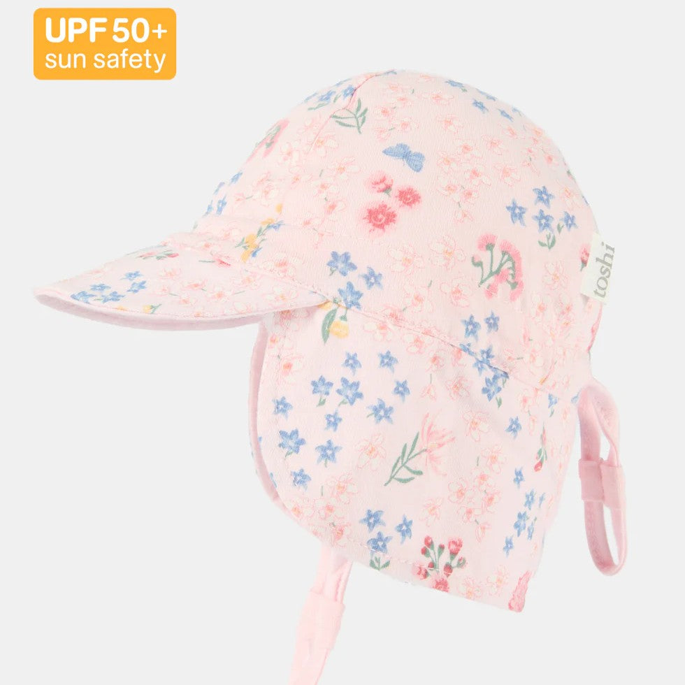 Toshi Flap Cap Down Under Acacia Blossom