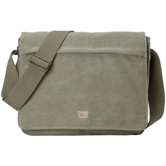 Troop Front Flap Messenger Bag - Khaki