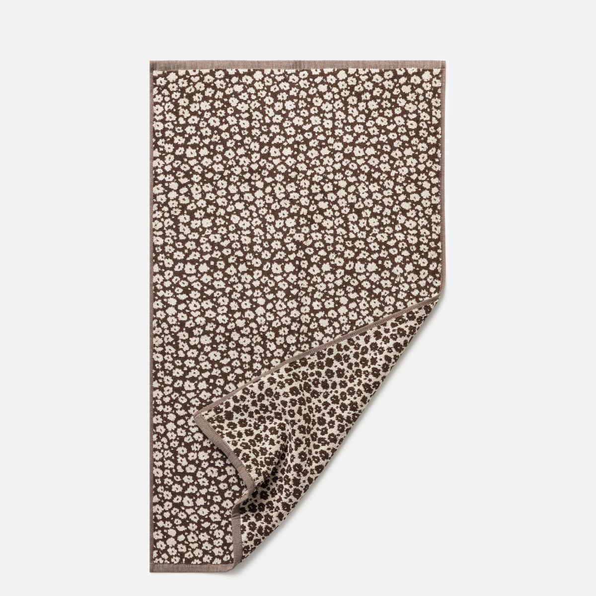 chocolate oat bath mat 