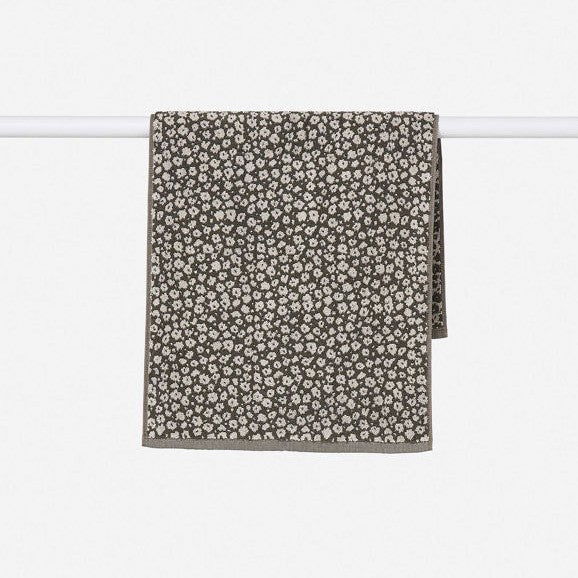Floral patterned towel