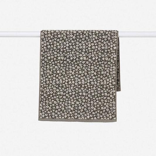 Floral patterned towel