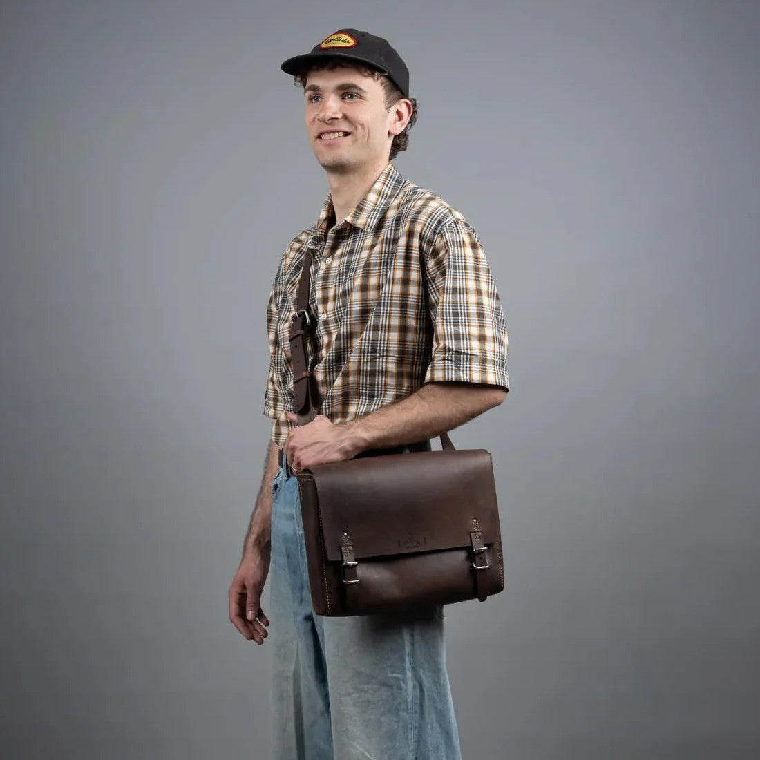Loyal Workshop The Goodstead Satchel Vintage Brown