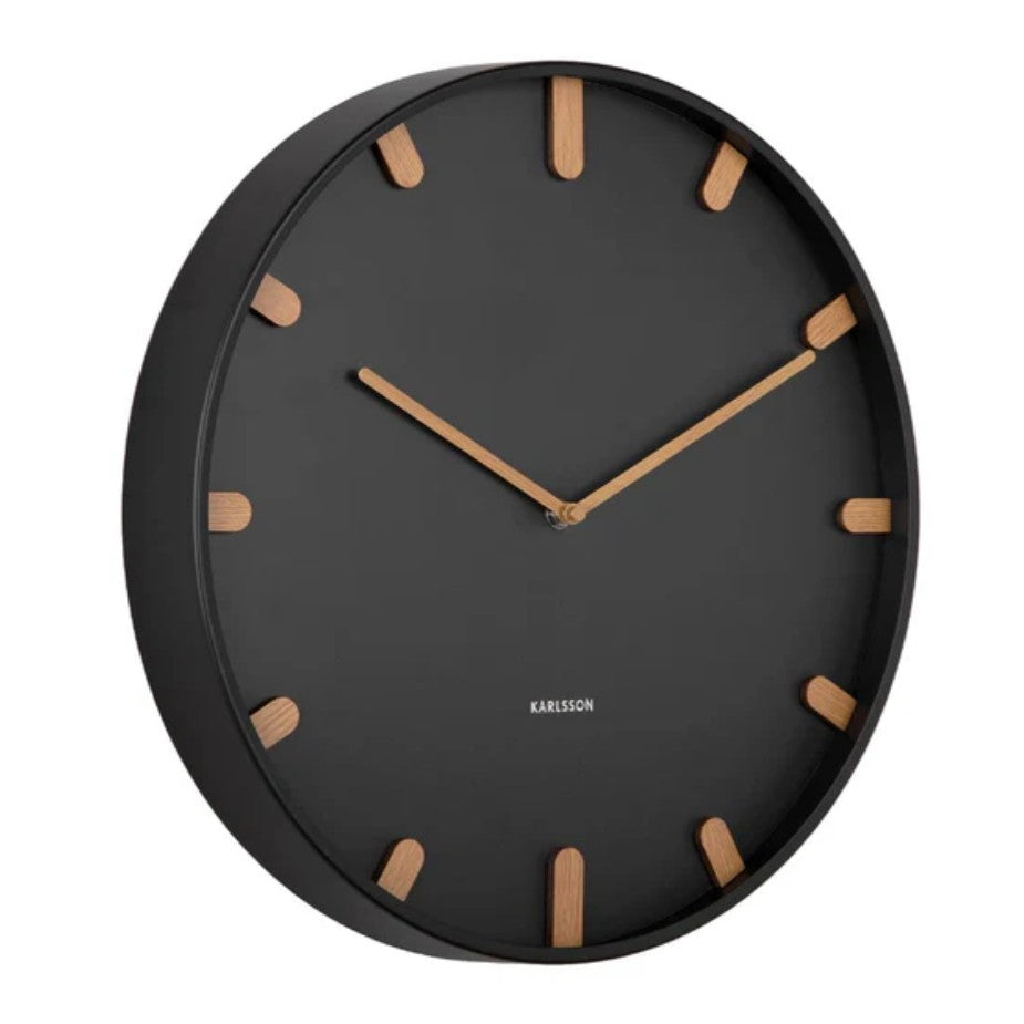 Karlsson Grace Wall Clock Black