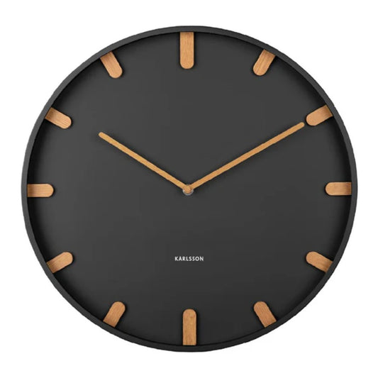 Karlsson Grace Wall Clock Black