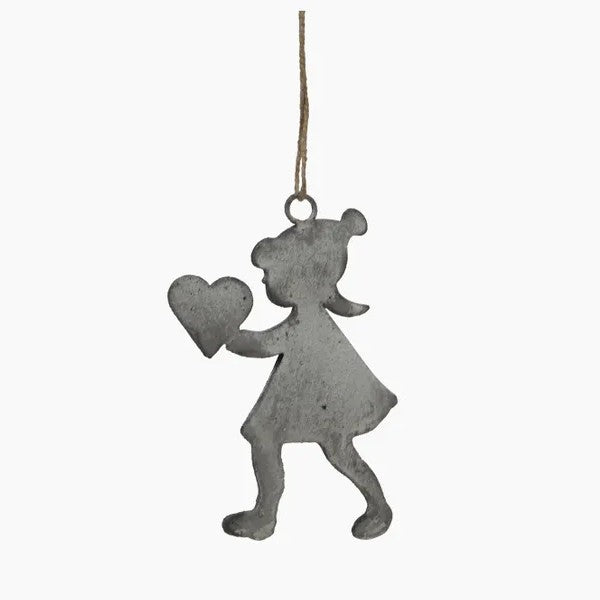 Hanging Girl Ash Grey