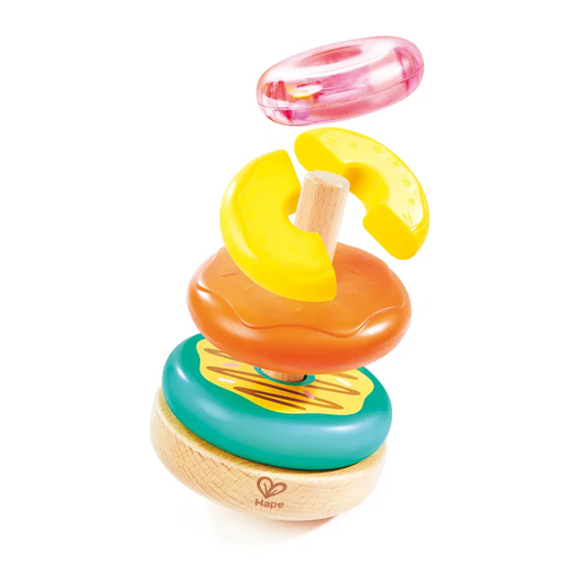 Hape Stacking Doughnut Toy