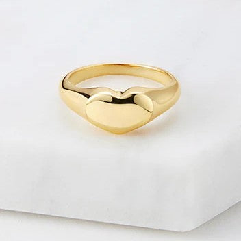Zafino Heart Ring Gold 7