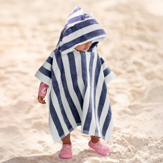 Hooded Towel Beachcomber Moonlight 00-2yrs by Toshi