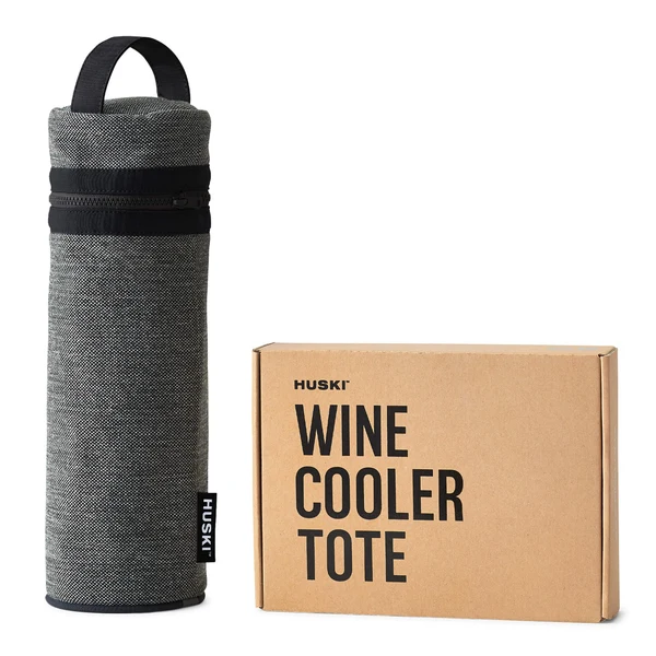 Huski Wine Cooler Tote Charcoal Grey