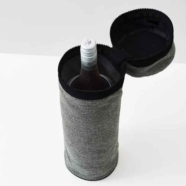Huski Wine Cooler Tote Charcoal Grey
