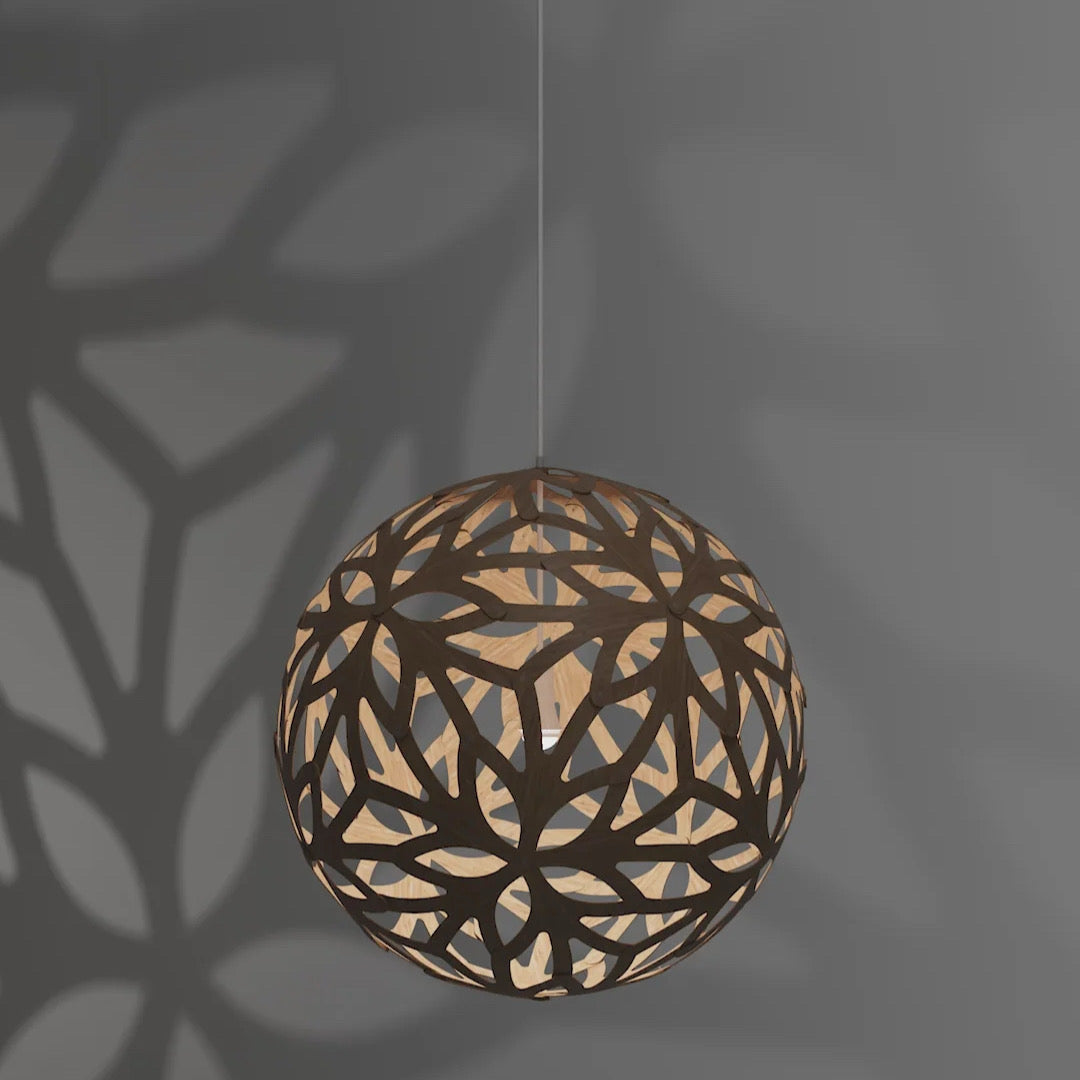 Floral 400 Bamboo Lamp David Trubridge