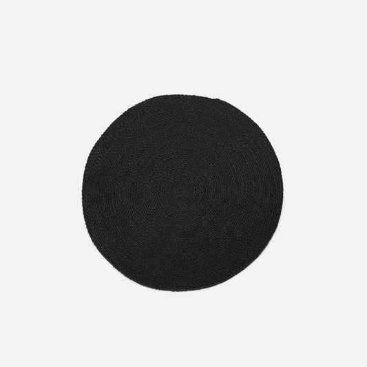 Citta Woven Black Placemat 34cm