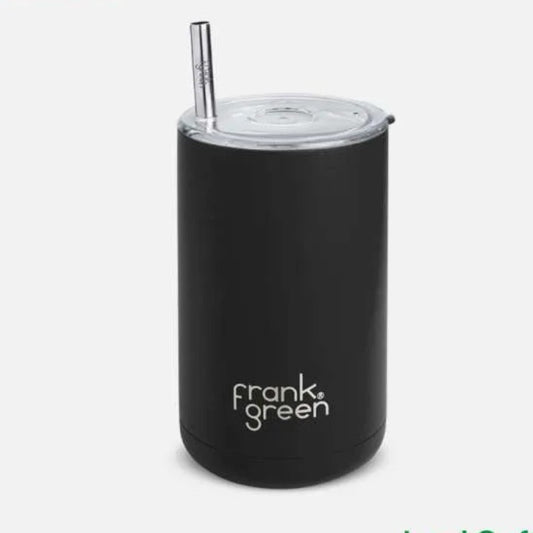 Frank Green Iced Coffee Cup with Straw Mignight