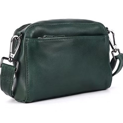 Rugged Hide Iluka Leather Bag Green
