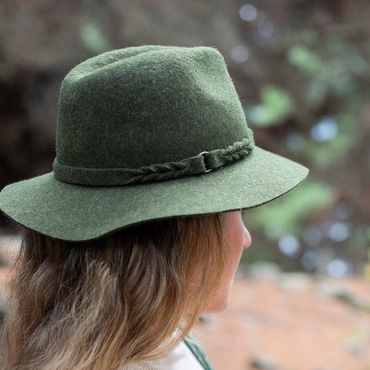 Antler Jackson Fedora Moss
