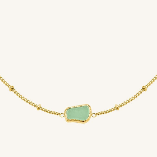 Rosefield Jade Gold Necklace