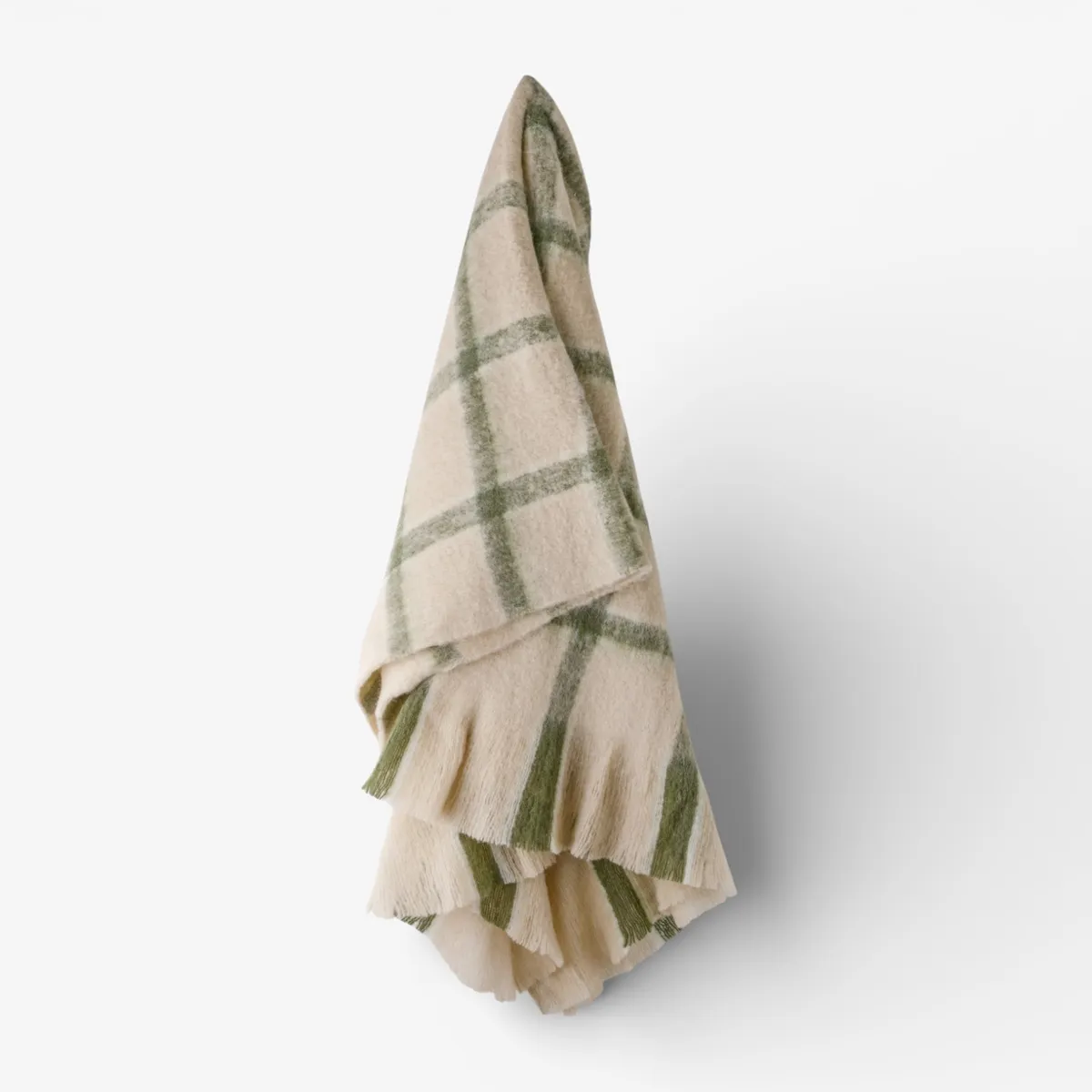 Juniper Check Throw Grey by French Country Collections
