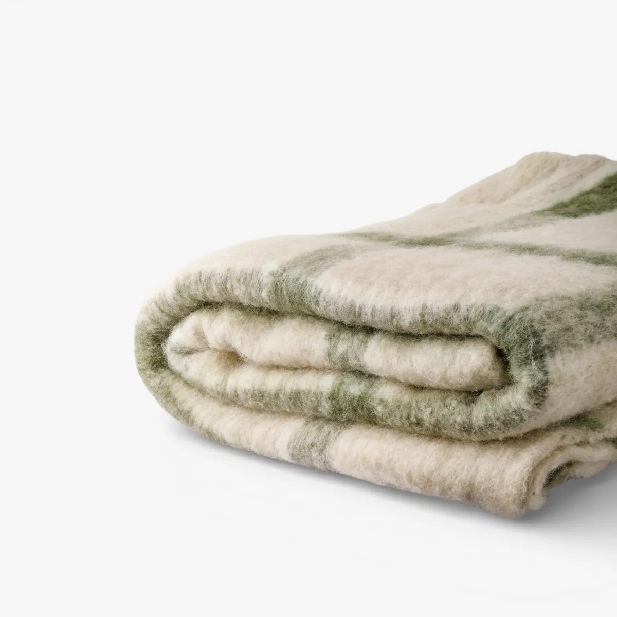 Juniper Check Throw Green by French Country Collections