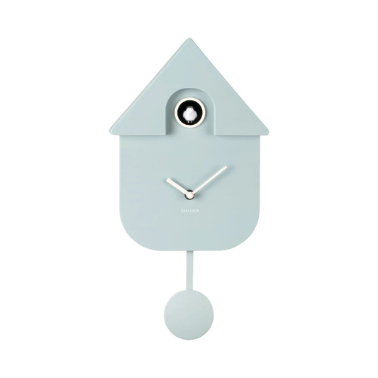 Light blue cuckoo clock