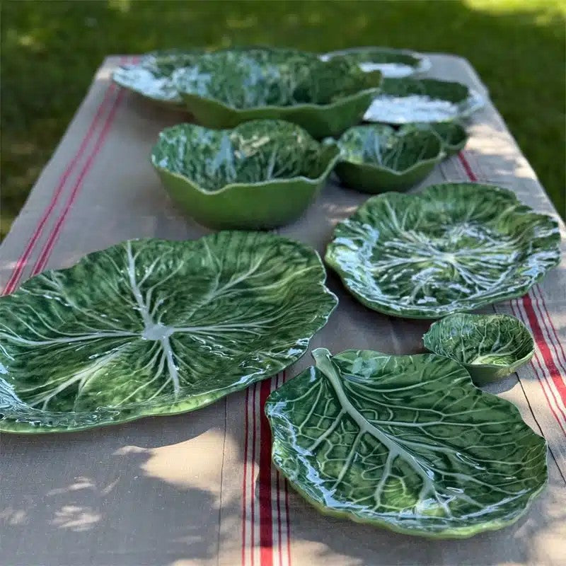 Melamine Cabbage Leaf Platter 30cm