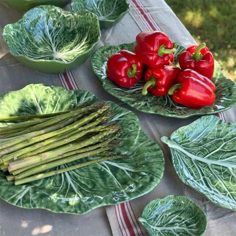 Melamine Cabbage Leaf Platter 30cm