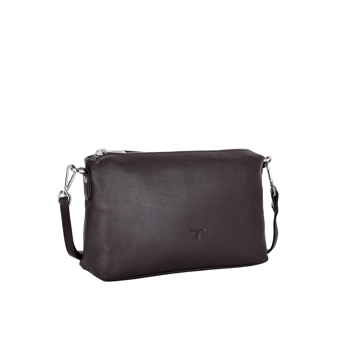 Laura Small Handbag - Boomer Dark Brown
